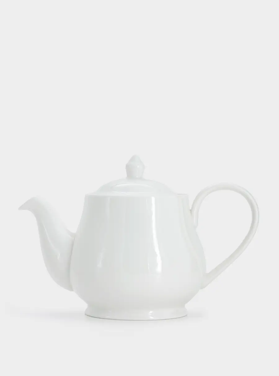 Чайник заварочный, 1 л, фарфор P, белый, White Basics, image-5