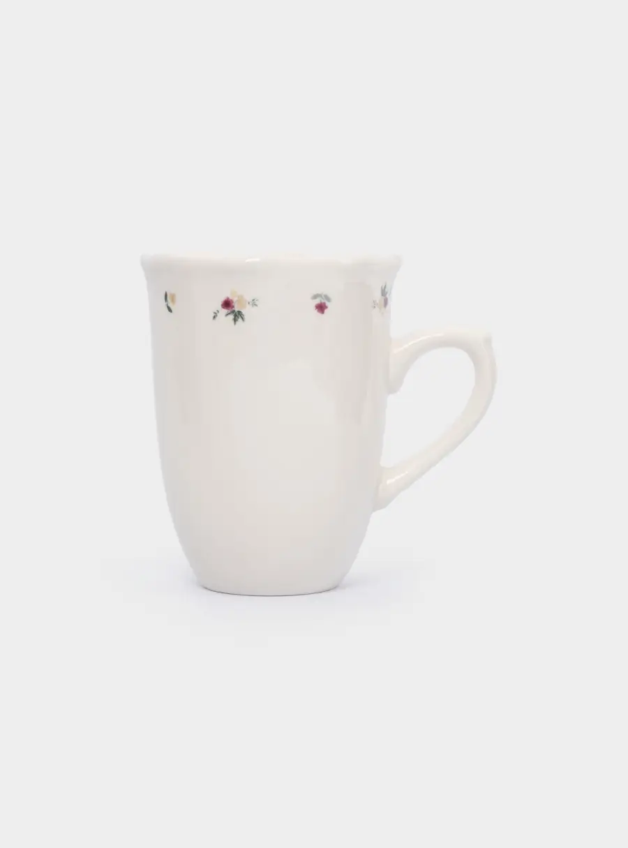 Кружка, 370 мл, 2 шт, фарфор N, белая, Цветы, Meadow ,image-3