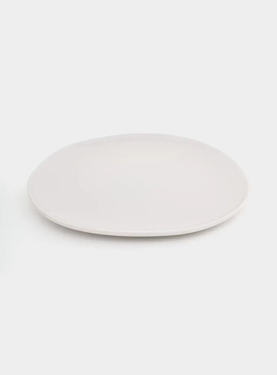 Тарелка обеденная, 27 см, серая, Organica ,image-2