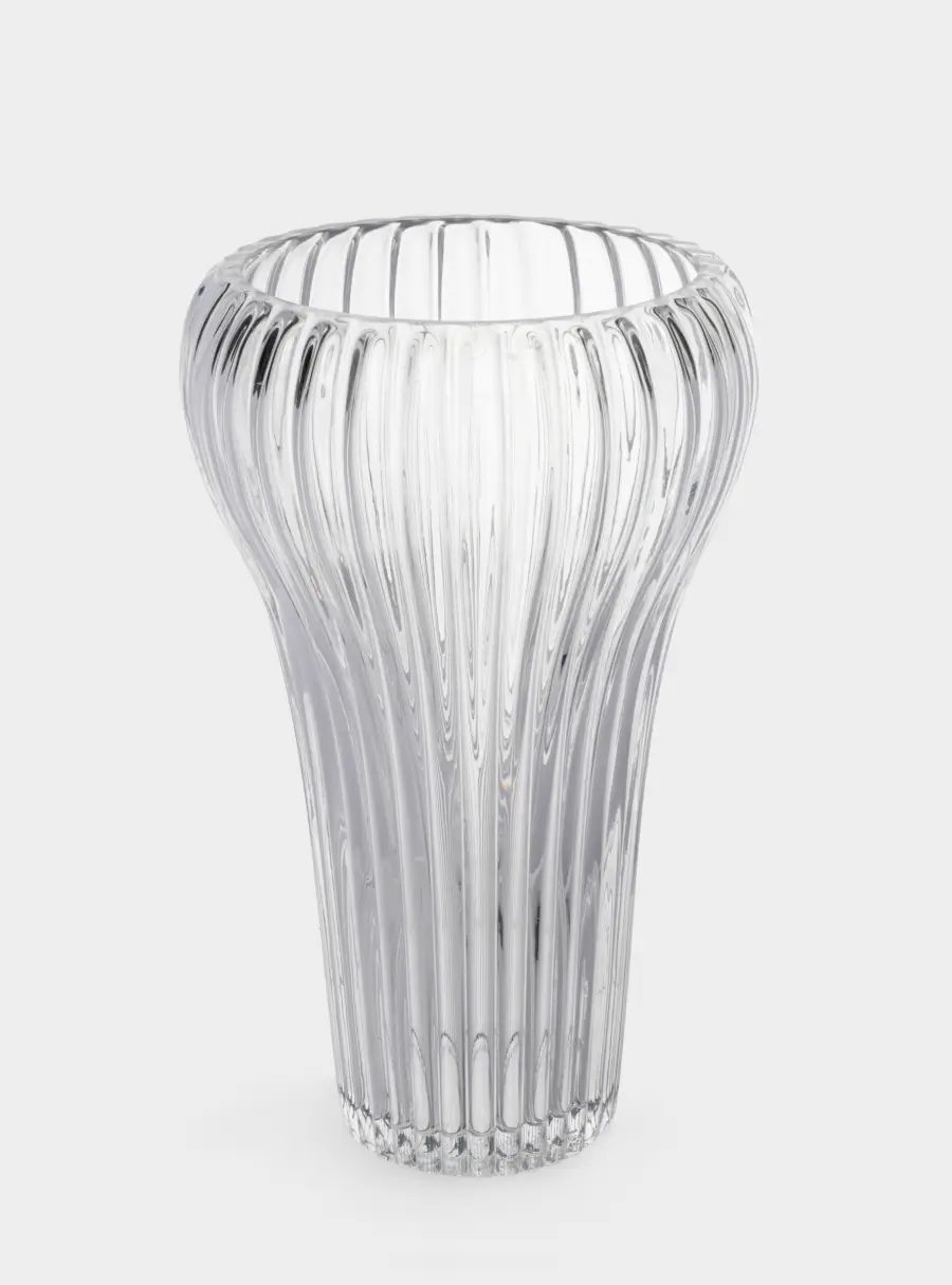 Ваза для цветов, 28 см, стекло, Grand, image-4