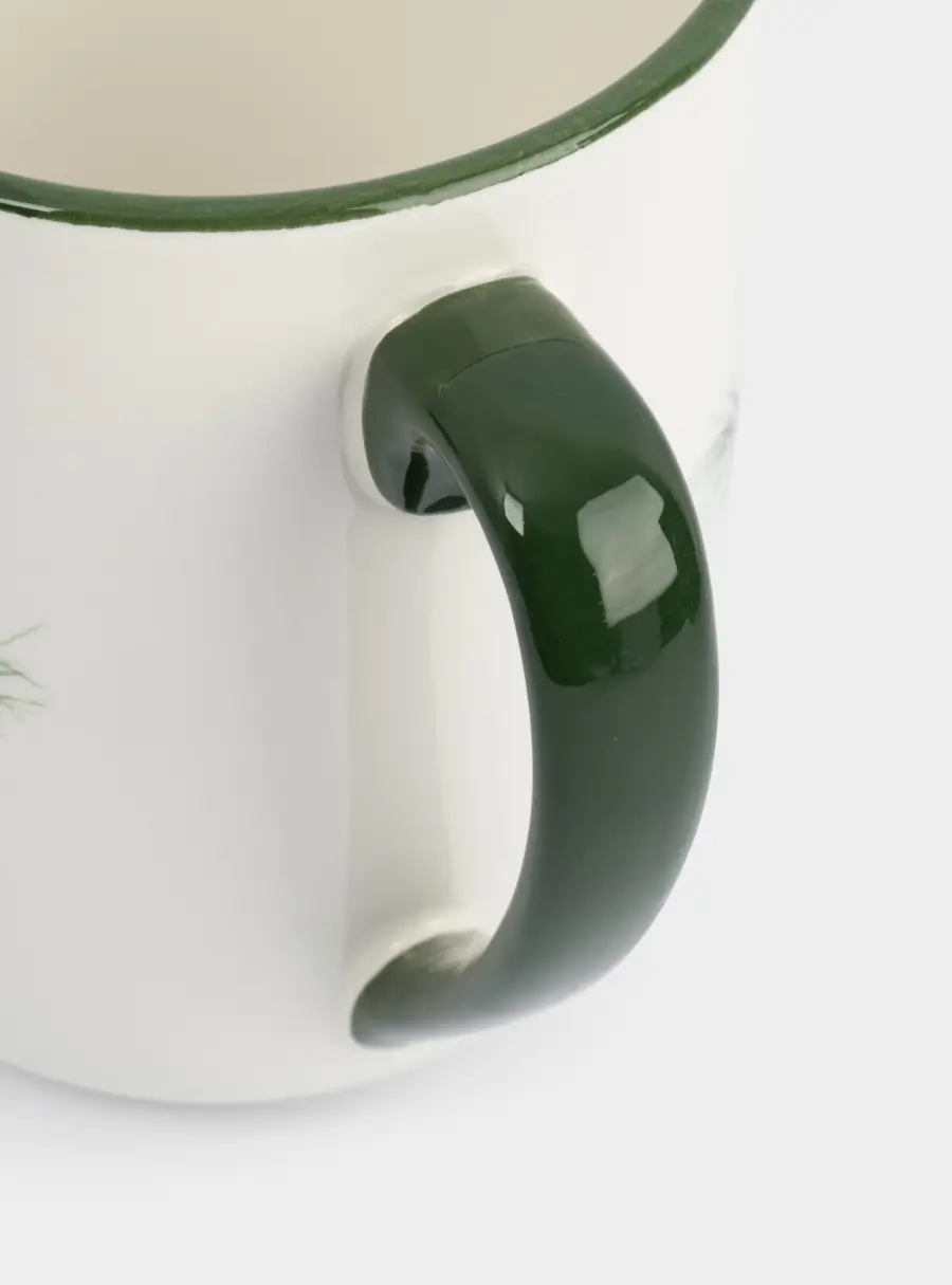 Кружка, 540 мл, керамика, зеленая, Лошадка, Festival ,image-3