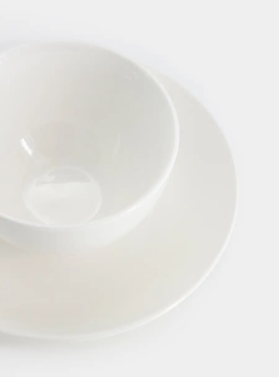 Пара чайная, 1 перс, 2 пр, 200 мл, фарфор P, белая, White Basics, image-2