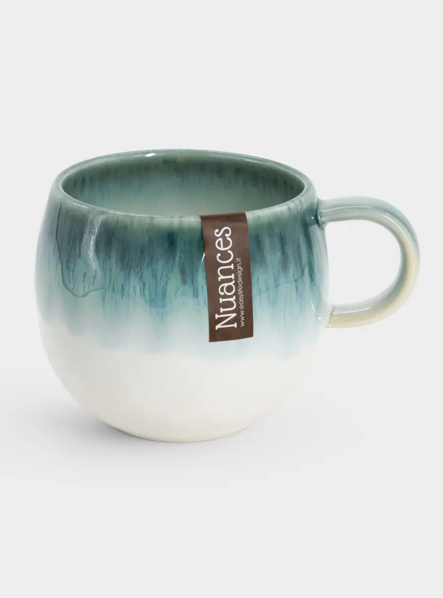 Кружка, 375 мл, голубая, Nuances, image-5