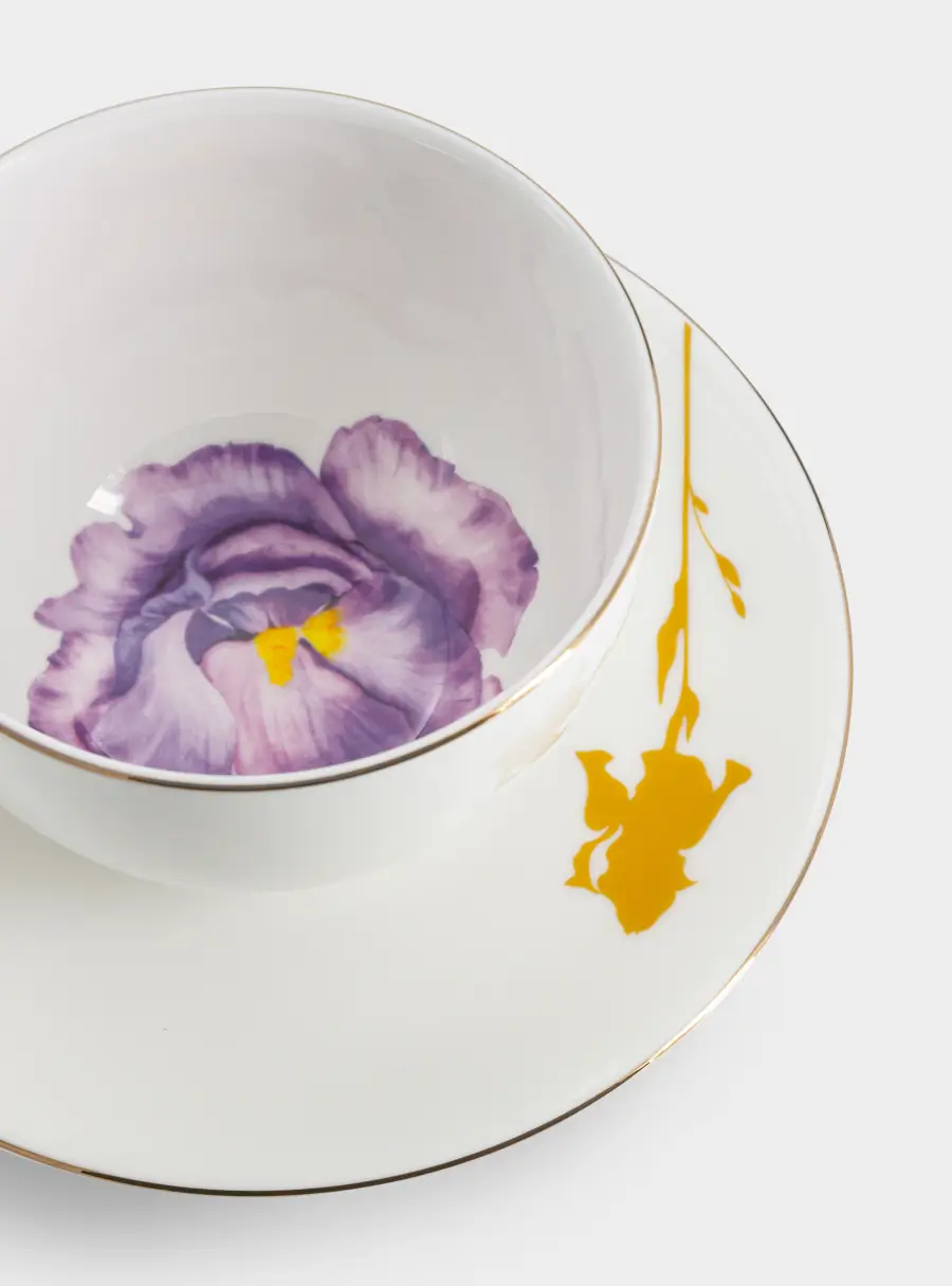 Чашка с блюдцем, 250 мл, Iris ,image-4