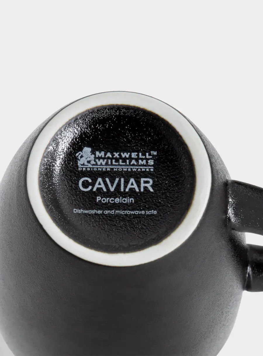 Кружка, 400 мл, чёрная, Икра, image-3
