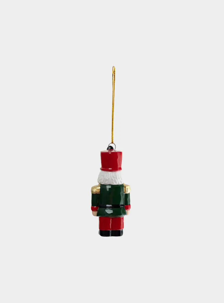 Игрушка елочная, 8 см, керамика D, Щелкунчик, Nutcracker ,image-2