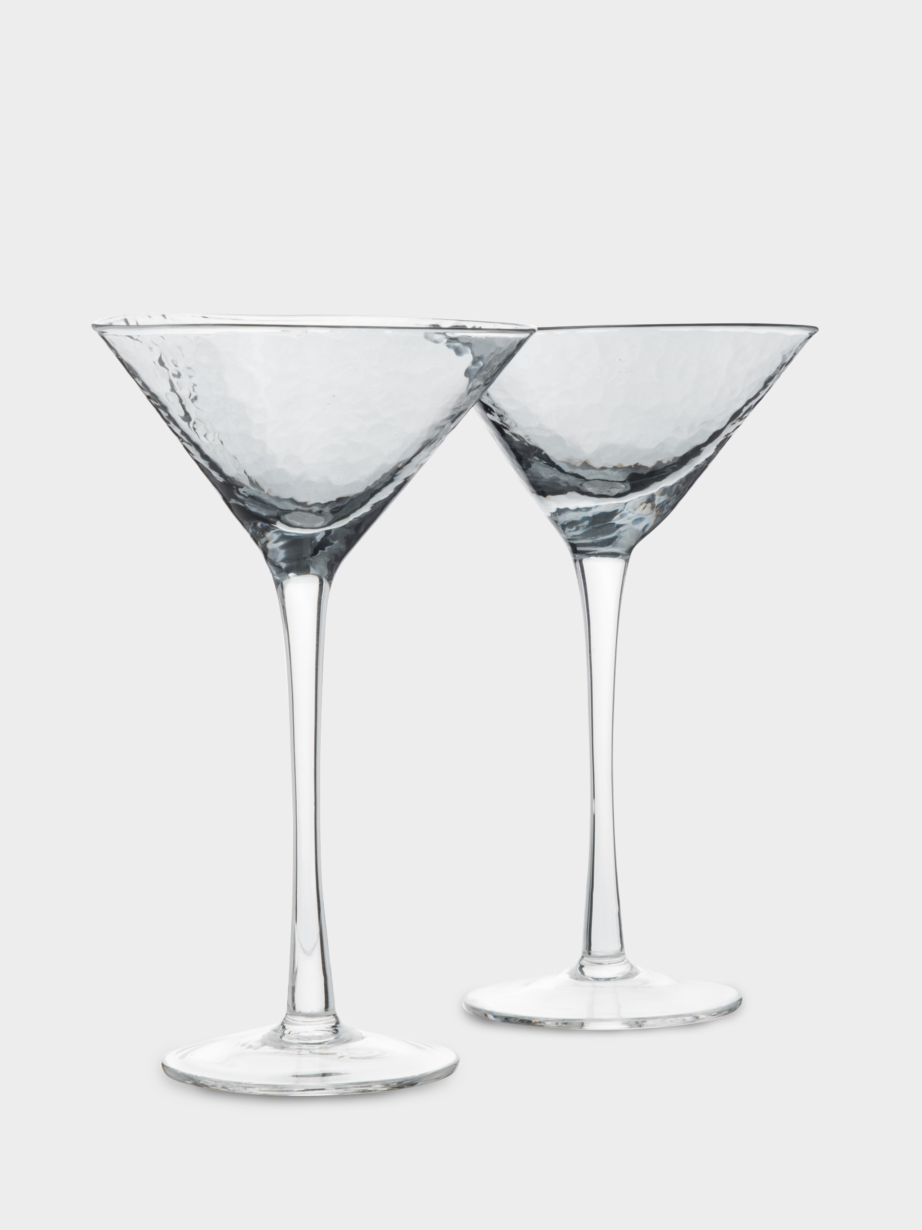 Бокал для мартини, 150 мл, 2 шт, стекло, серый, Nocturne, image-1