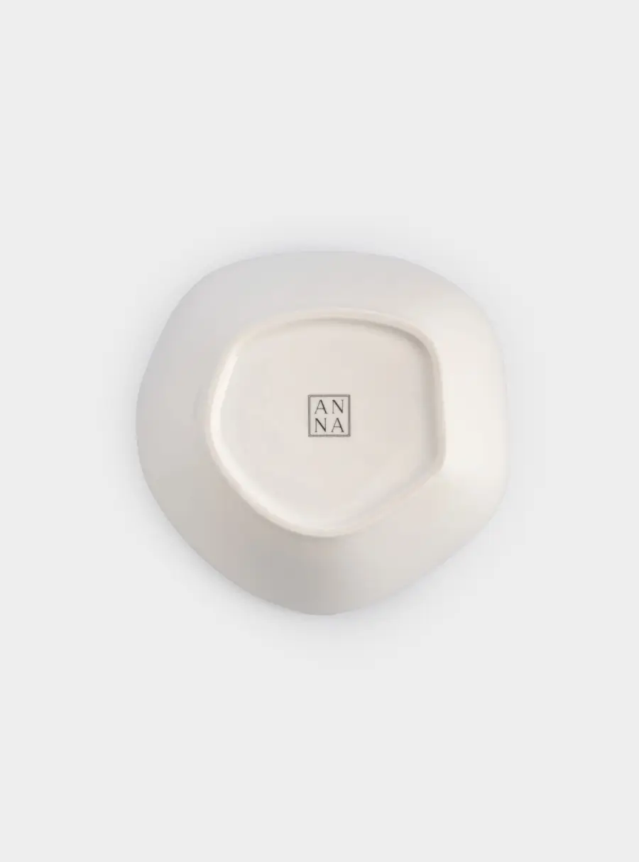 Салатник, 15х7 см, 530 мл, фарфор P, белый, Лимоны, Lemon branch, image-5