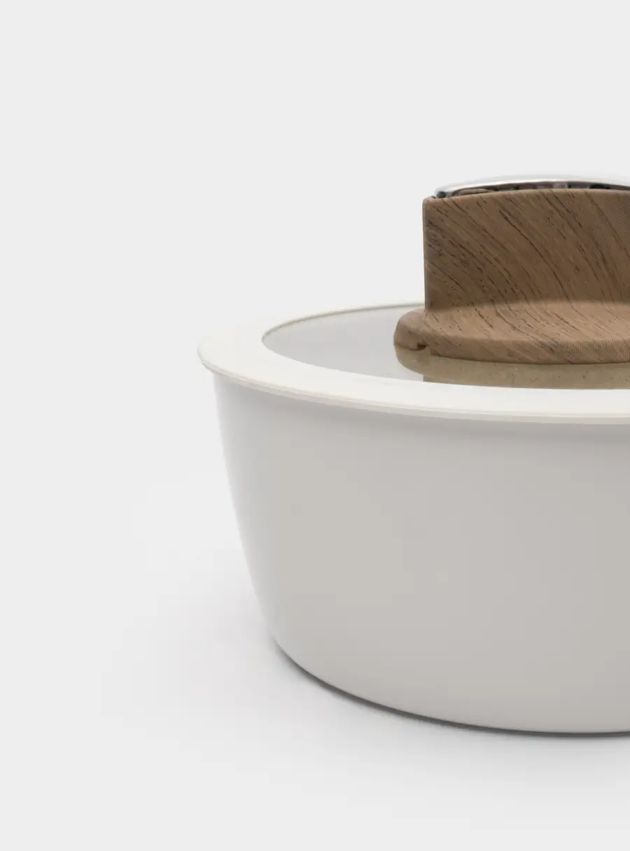 Ковш, 16 см, 1,2 л, с крышкой, с покрытием, алюминий, молочный, Palisander, image-4