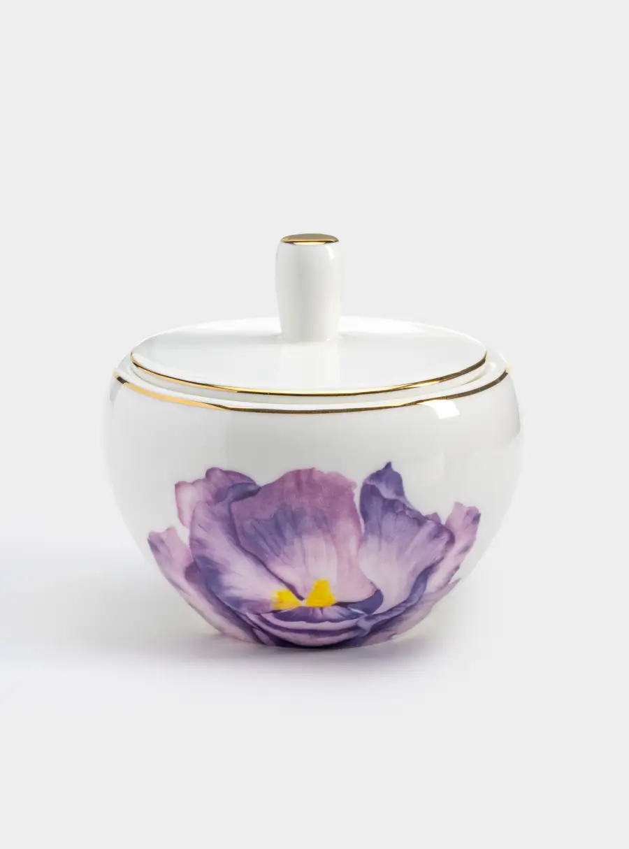 Сахарница, 9х9 см, 0,25 л, фарфор F, Iris, image-2
