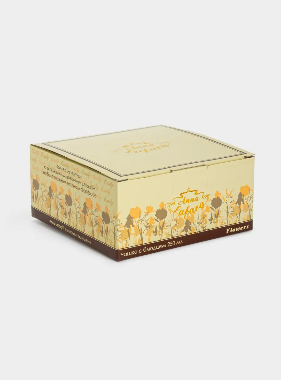 Чашка с блюдцем, 250 мл, Iris, image-6