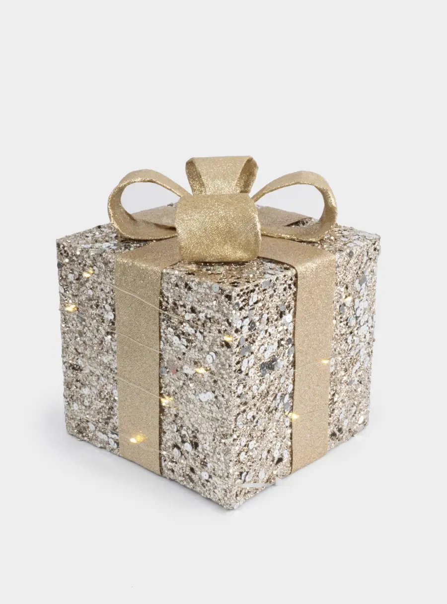 Статуэтка с подсветкой, 20 см, полиэстер/металл, шампань, Подарок, Celebration ,image-1