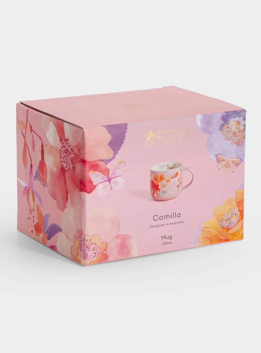 Кружка, 450 мл, розовая, Camilla, image-5