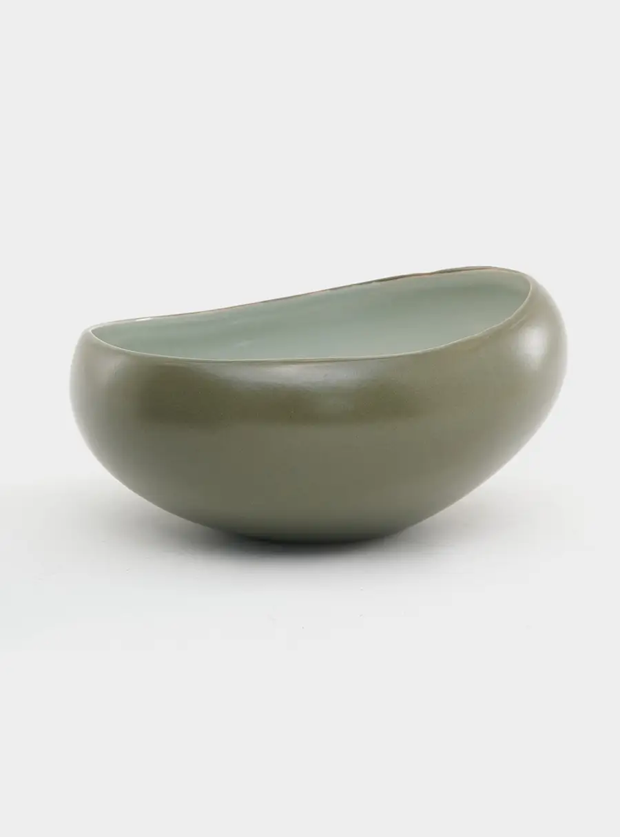 Салатник, 15 см, 0.55 л, зелёный, Organica ,image-1