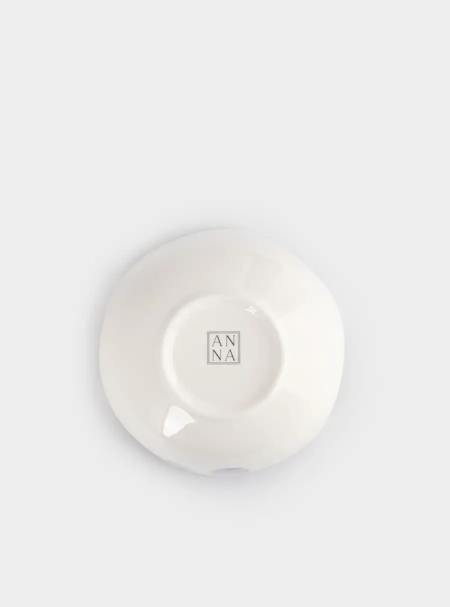 Салатник, 16х6 см, 450 мл, керамика, белый, Сливы, Plum Orchard, image-5