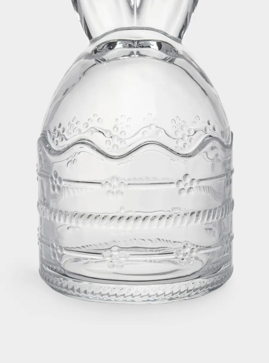 Емкость для хранения, 20х10 см, 350 мл, стекло, Уши кролика, Golden Easter ,image-2