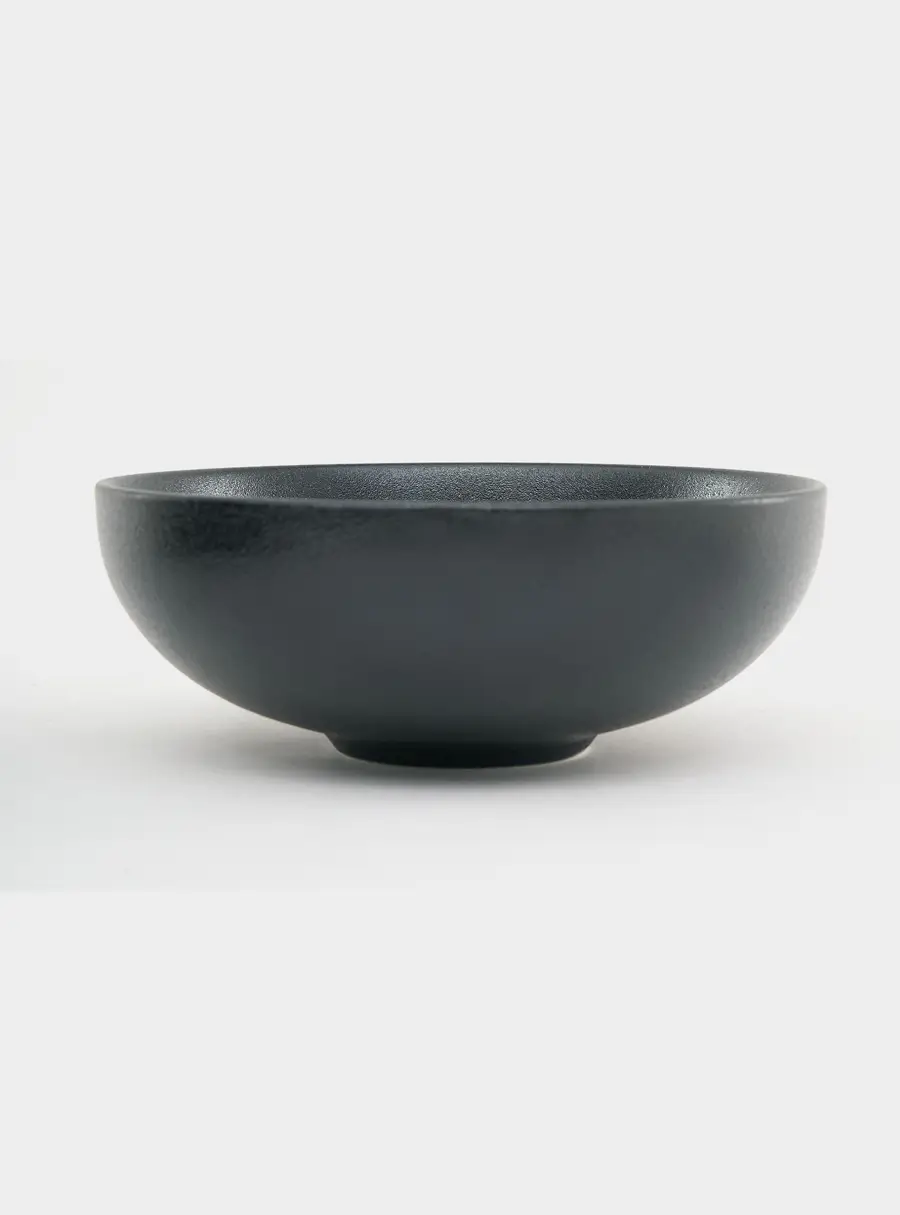 Салатник, 15.5 см, 0.5 л, чёрный, Икра ,image-2