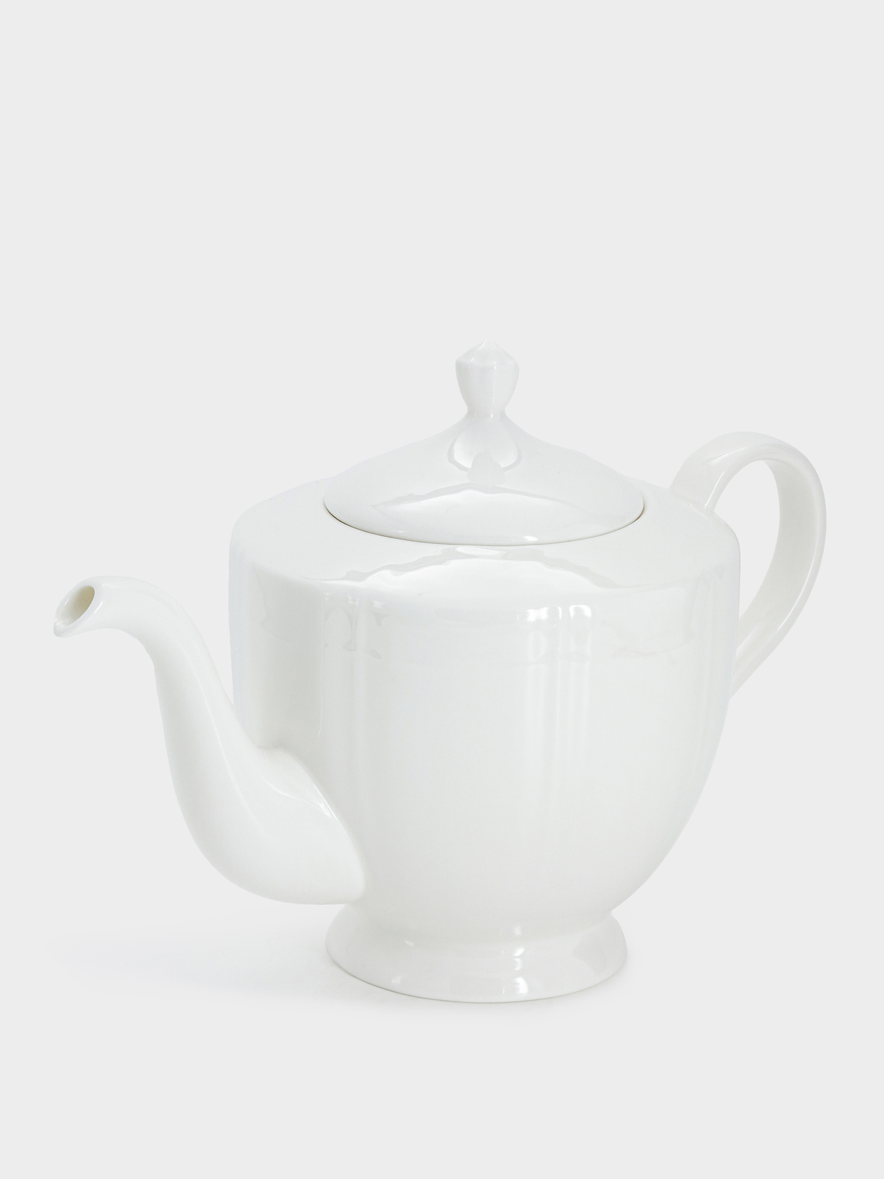 Чайник заварочный, 1,1 л, фарфор F, белый, Lotus white, image-1