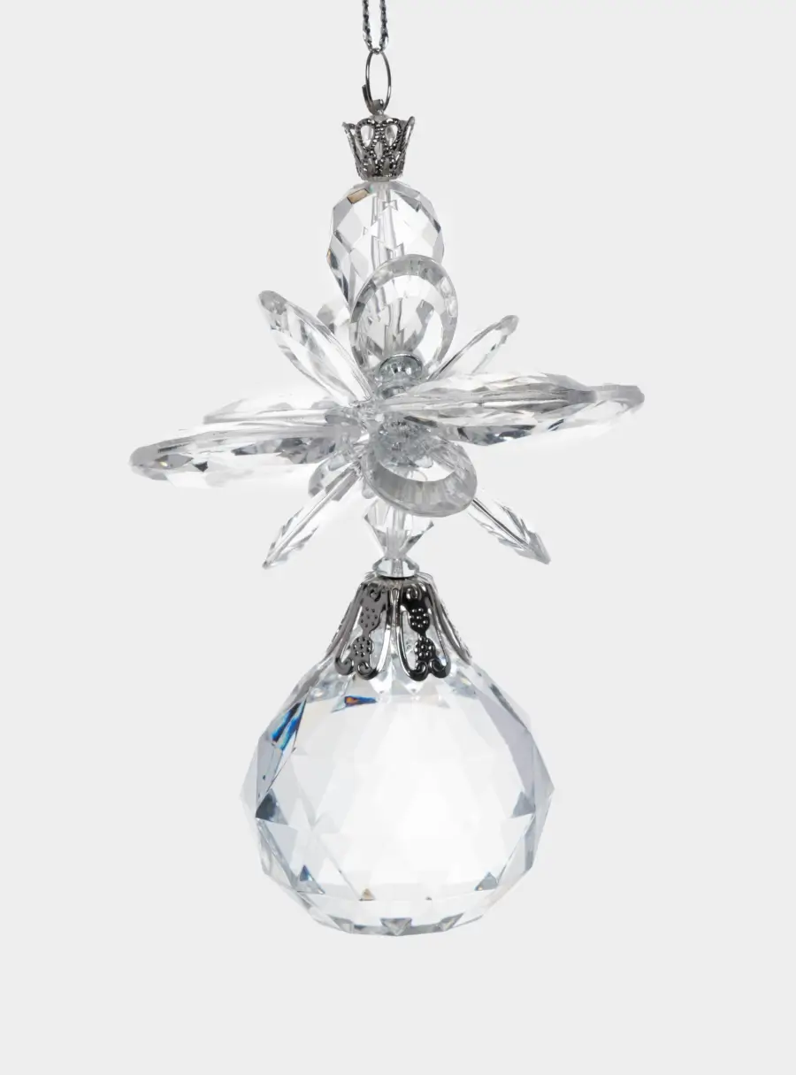 Игрушка елочная, 6x11 см, акрил, Хрустальный шар, Event ,image-0