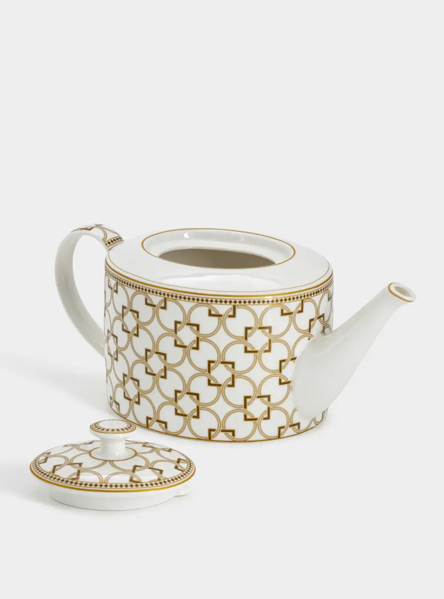 Чайник заварочный, 1200 мл, фарфор N, Deco, image-4