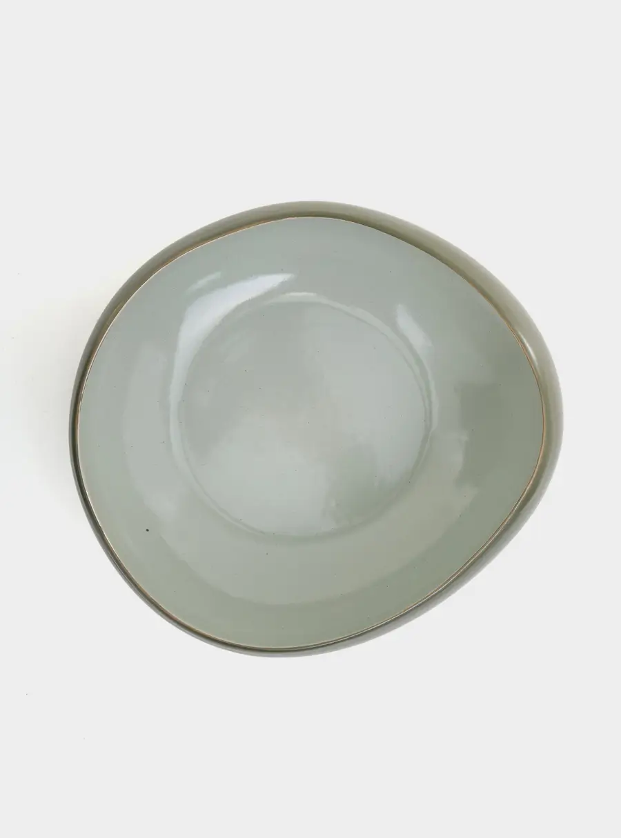 Тарелка суповая, 19 см, 1.0 л, зелёная, Organica ,image-2