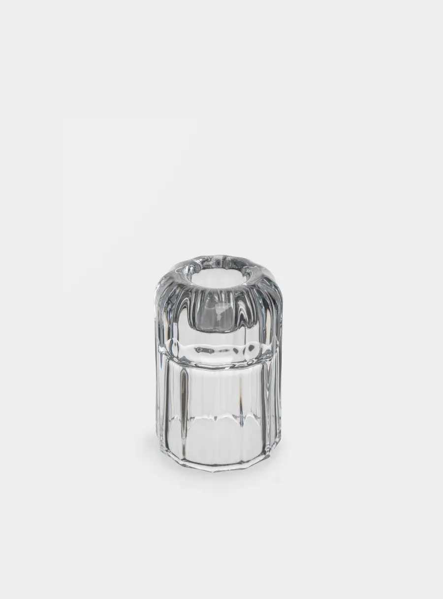 Подсвечник, 8 см, для тонкой свечи, стекло Р, Grand ,image-0