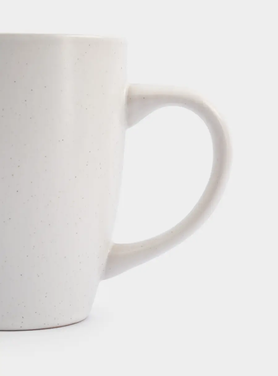 Кружка, 370 мл, 2 шт, керамика, белая, в крапинку, Scanno ,image-2