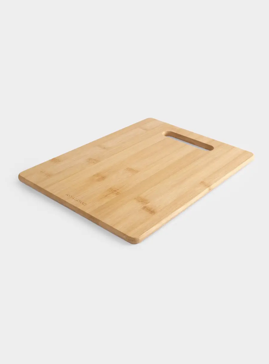 Доска разделочная, 30х22 см, прямоугольная, бамбук, Calm ,image-3