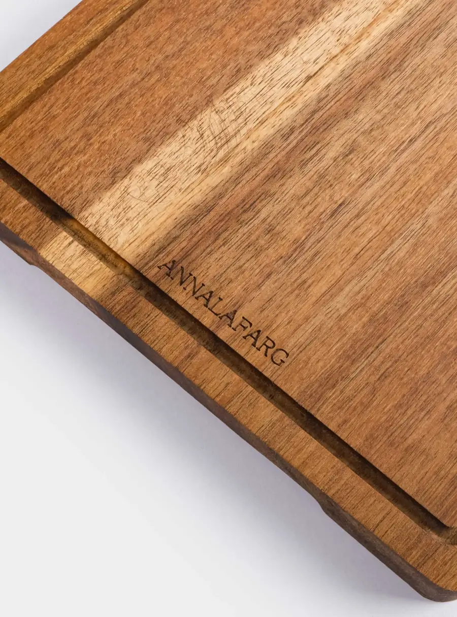 Доска разделочная, 34х20 см, прямоугольная, дерево, Timber, image-4