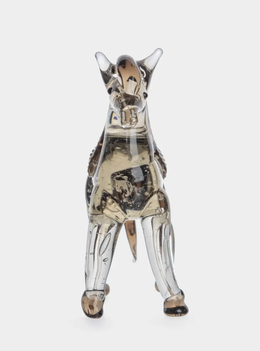 Статуэтка, 8х6 см, стекло, коричневая, Лошадка, Horse ,image-3