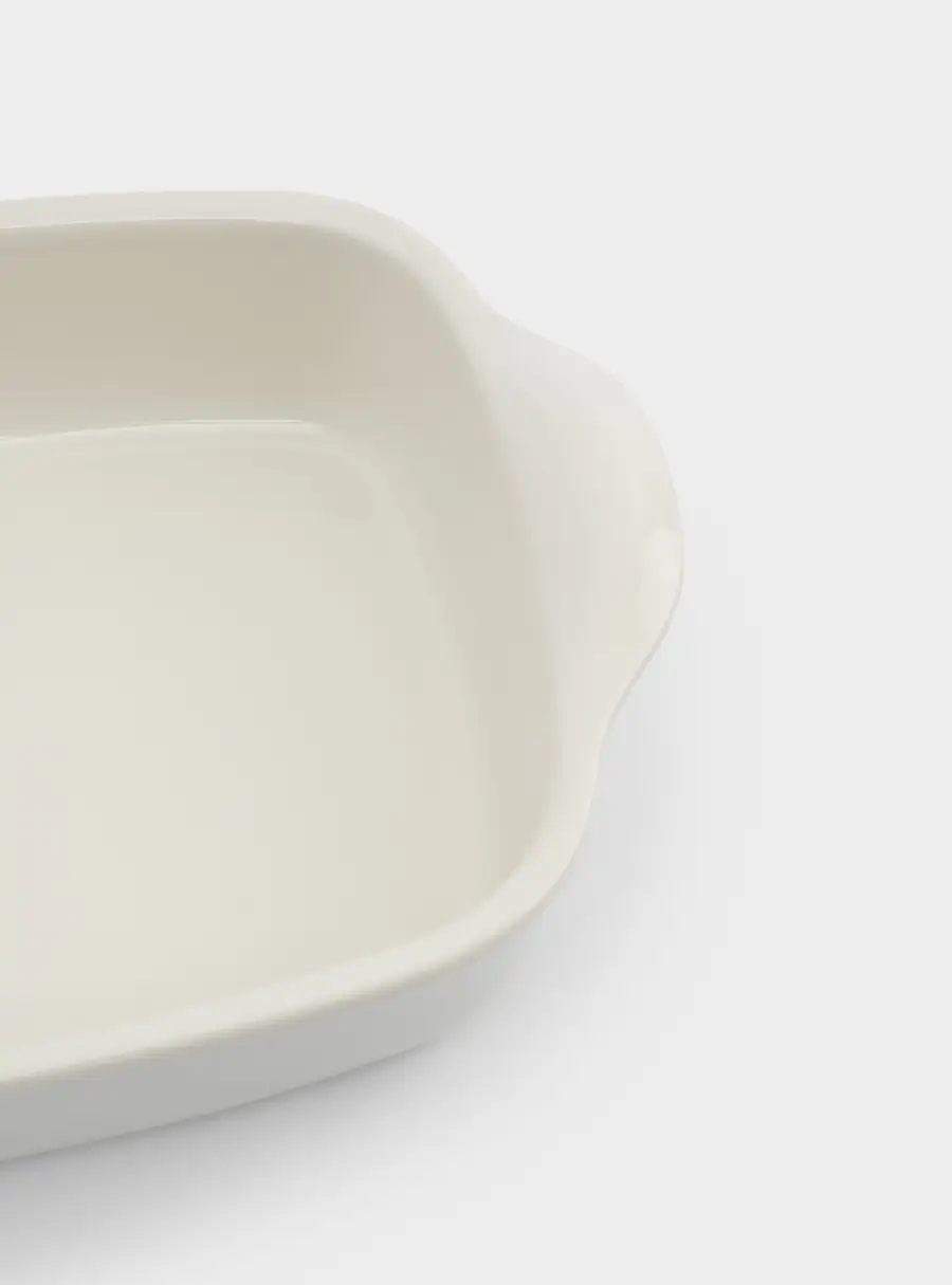 Форма для запекания, 25х19 см, керамика, прямоугольная, молочная, Baker ,image-3