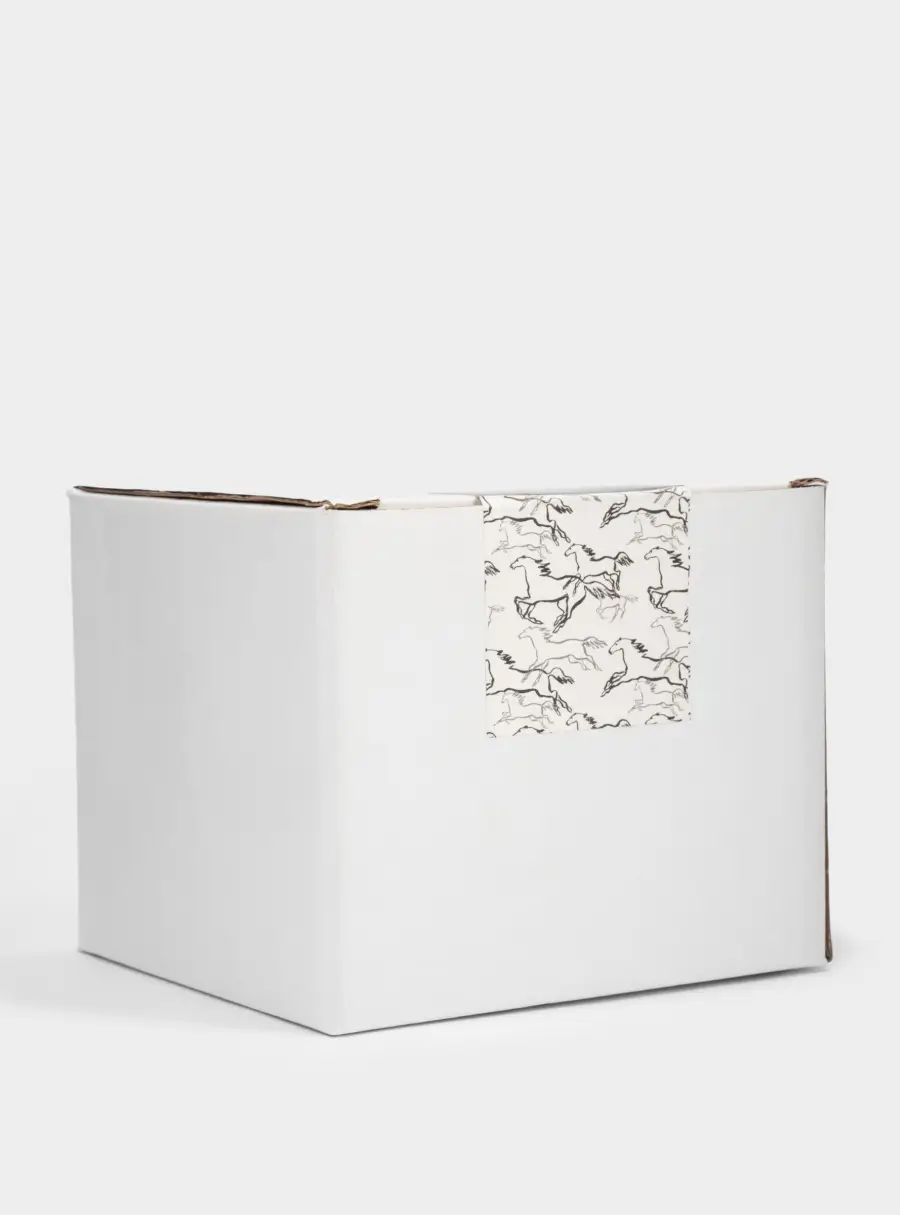 Кружка, 500 мл, фарфор P, белая, Конь, Horse, image-5