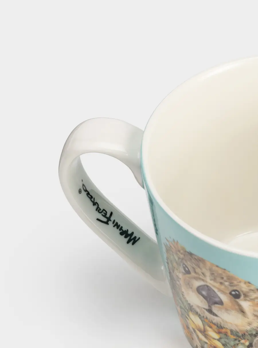 Кружка, 370 мл, Живая планета, бобры ,image-3