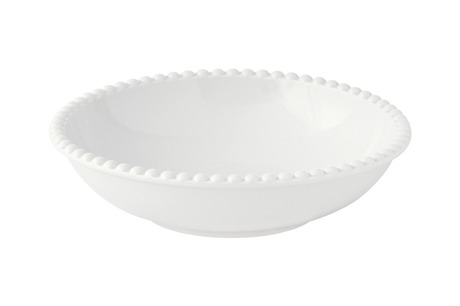Тарелка суповая Tiffany, белая, 20 см, 0,75 л