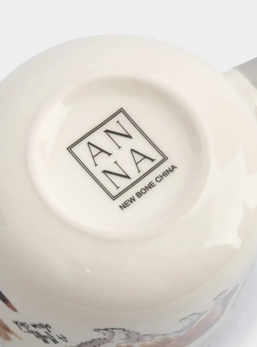 Кружка, 400 мл, фарфор N, бело-серая, Собаки, Pets, image-7