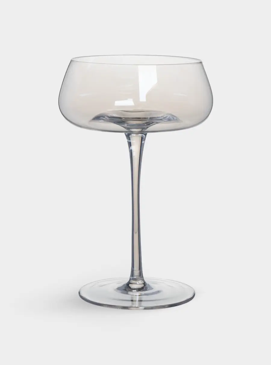 Бокал-креманка для шампанского, 270 мл, 2 шт, кристальное стекло, перламутр, Opera polar ,image-2