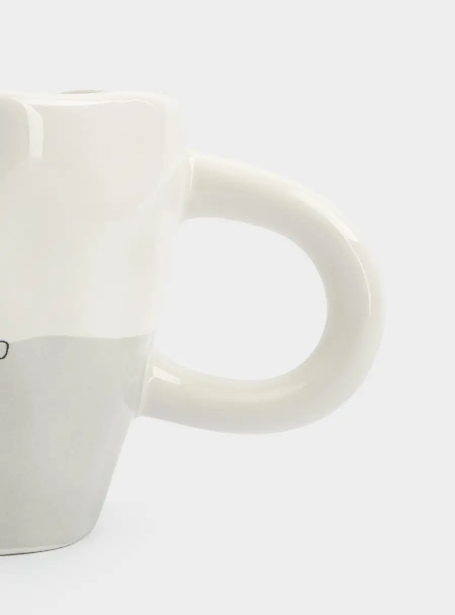 Кружка, 400 мл, керамика, молочная, Дари любовь, Empathy ,image-1