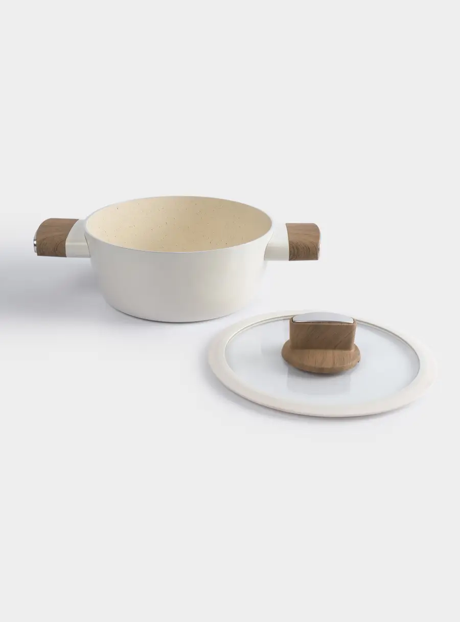 Кастрюля, 20 см, 2,2 л, с крышкой, с покрытием, алюминий, молочная, Palisander, image-5