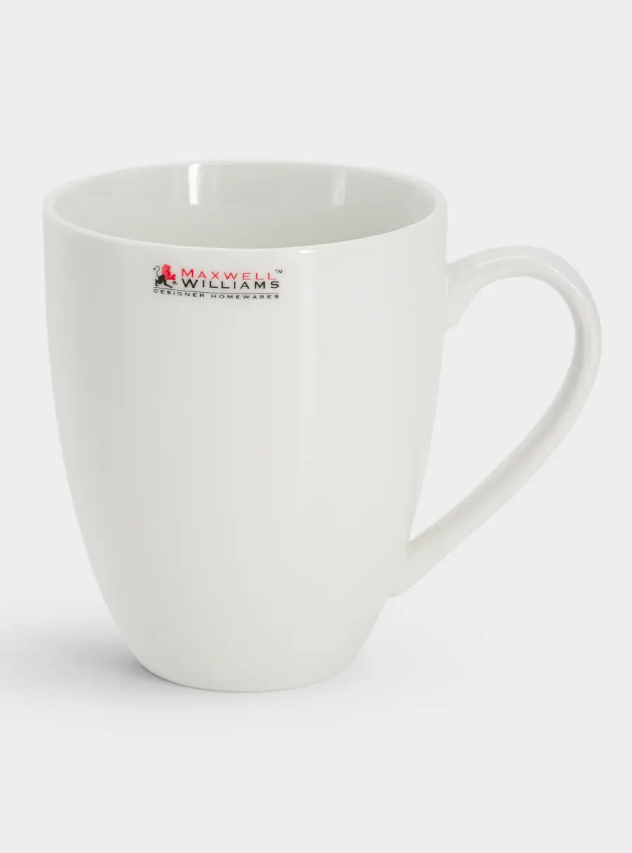 Кружка, 390 мл, фарфор P, белая, White Basics, image-4