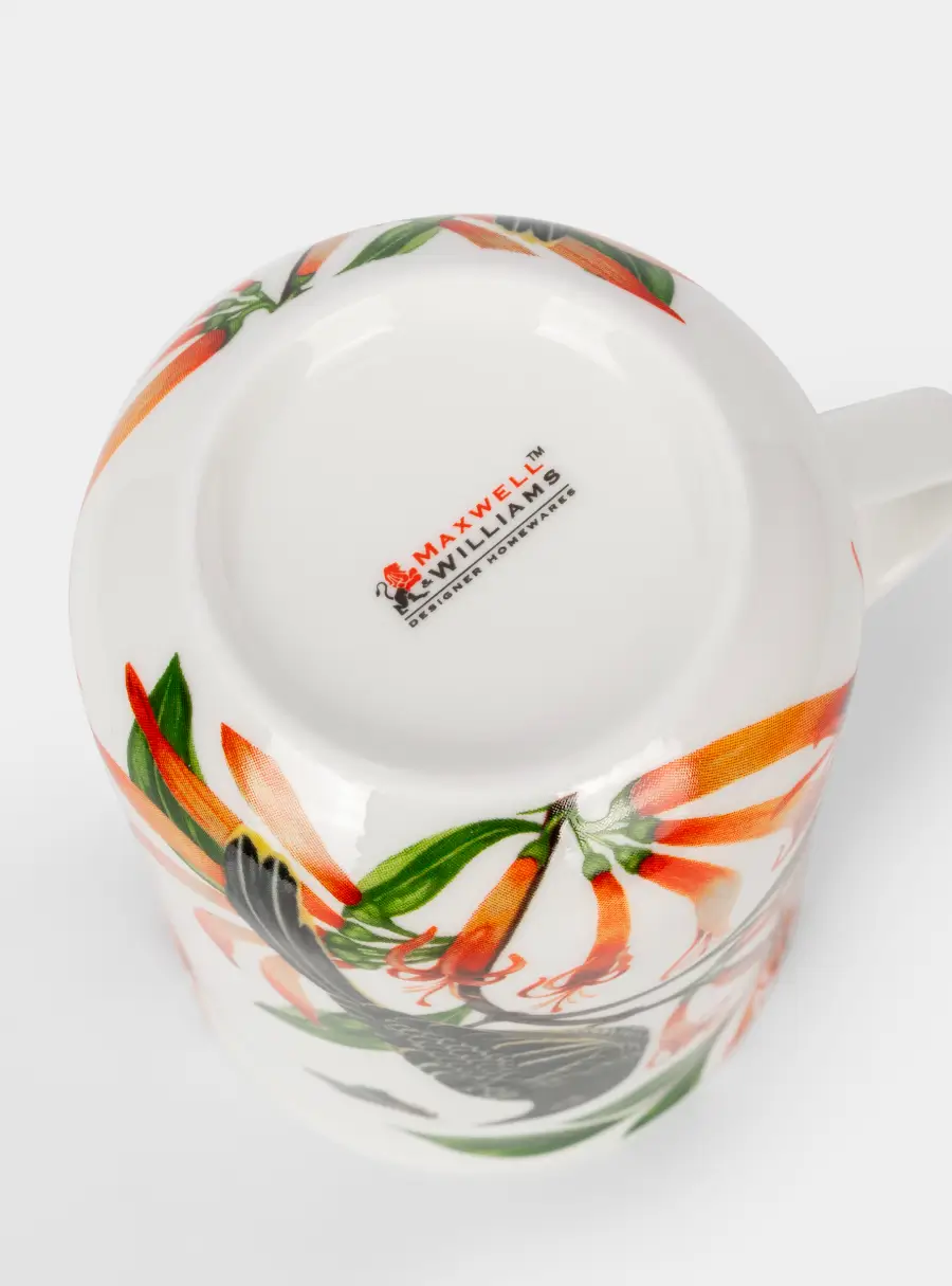 Кружка, 330 мл, фарфор F, белая, Бородавчатый медосос, Lyric ,image-3