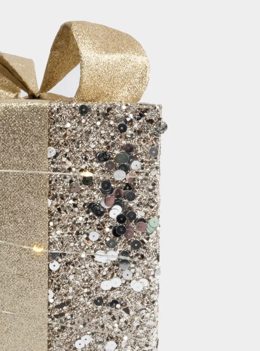 Статуэтка с подсветкой, 20 см, полиэстер/металл, шампань, Подарок, Celebration ,image-3