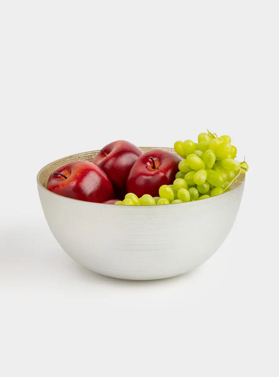 Салатник, 24х11 см, 1,7 л, стекло, молочный/шампань, Marbella, image-5