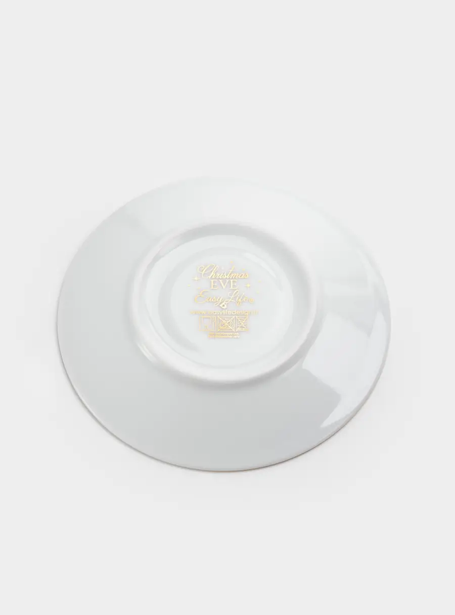Пара кофейная, 2 перс, 4 пр, 80 мл, фарфор P, белая, Новогодние шары, Christmas Eve, image-9
