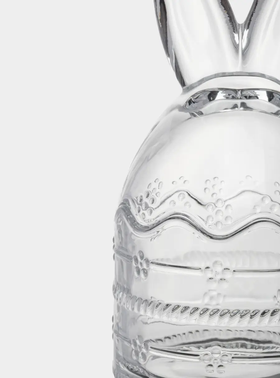 Емкость для хранения, 20х10 см, 350 мл, стекло, Уши кролика, Golden Easter ,image-1