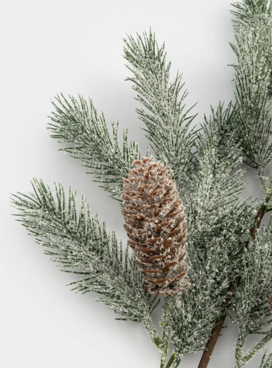 Ветка декоративная, 70 см, пластик/шишки, Шишки на ветке, Interior natural ,image-3