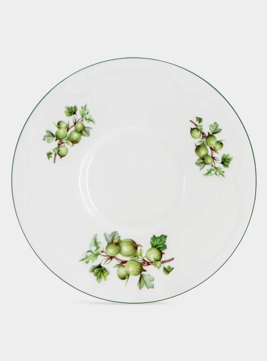 Чашка с блюдцем, 340 мл, Крыжовник, image-1