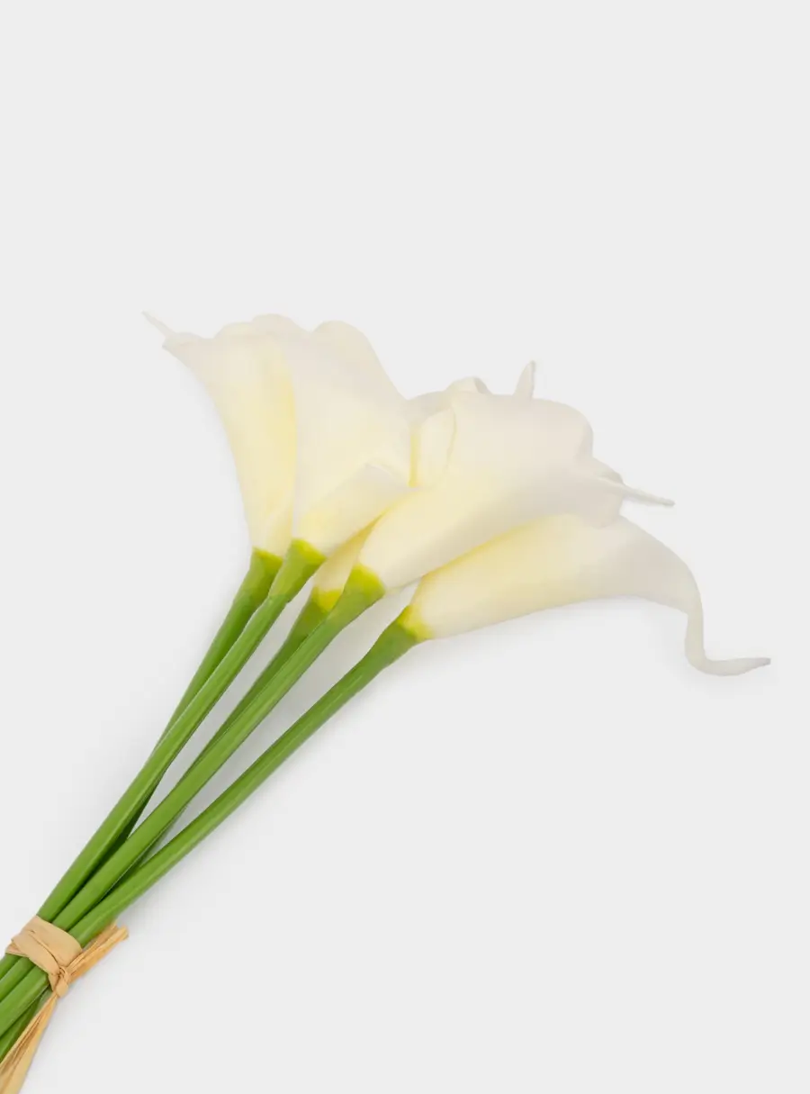 Букет искусственный, 33 см, ПВХ/металл, Каллы, Interior spring ,image-3