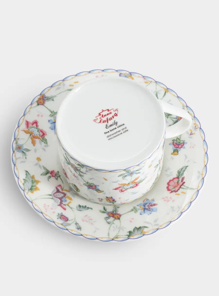 Чашка с блюдцем, 220 мл, Букингем ,image-3