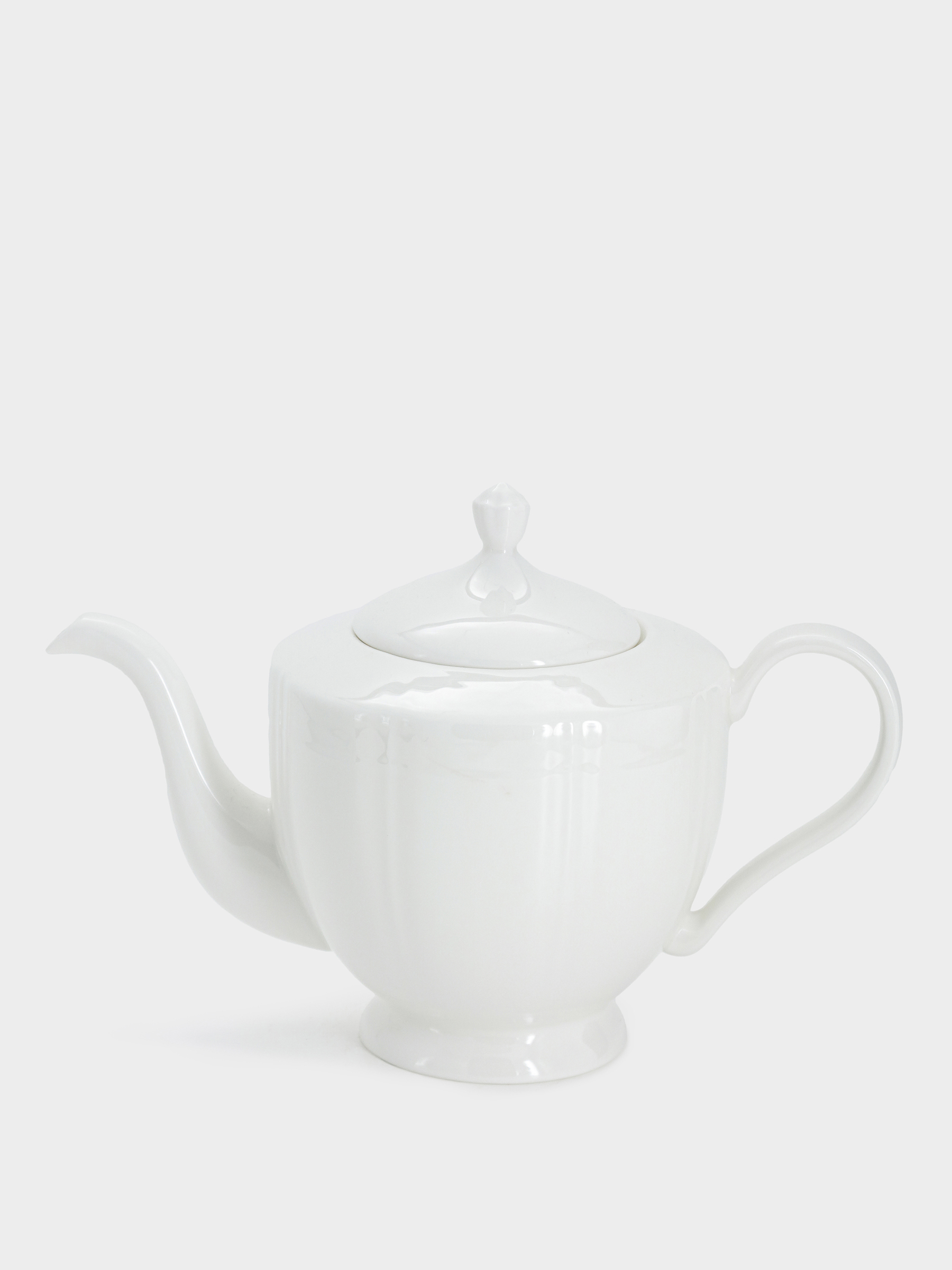 Чайник заварочный, 1,1 л, фарфор F, белый, Lotus white, image-0