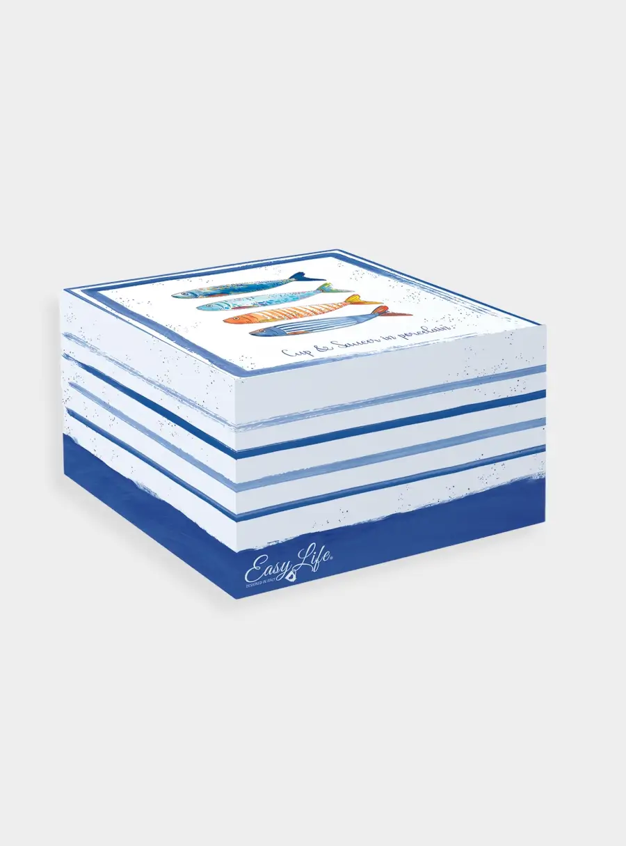 Чашка с блюдцем, 250 мл, Морской берег ,image-1